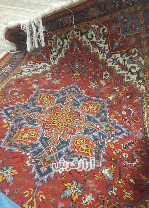 فرش بافته شده طرح قالیچه هریس کد 794